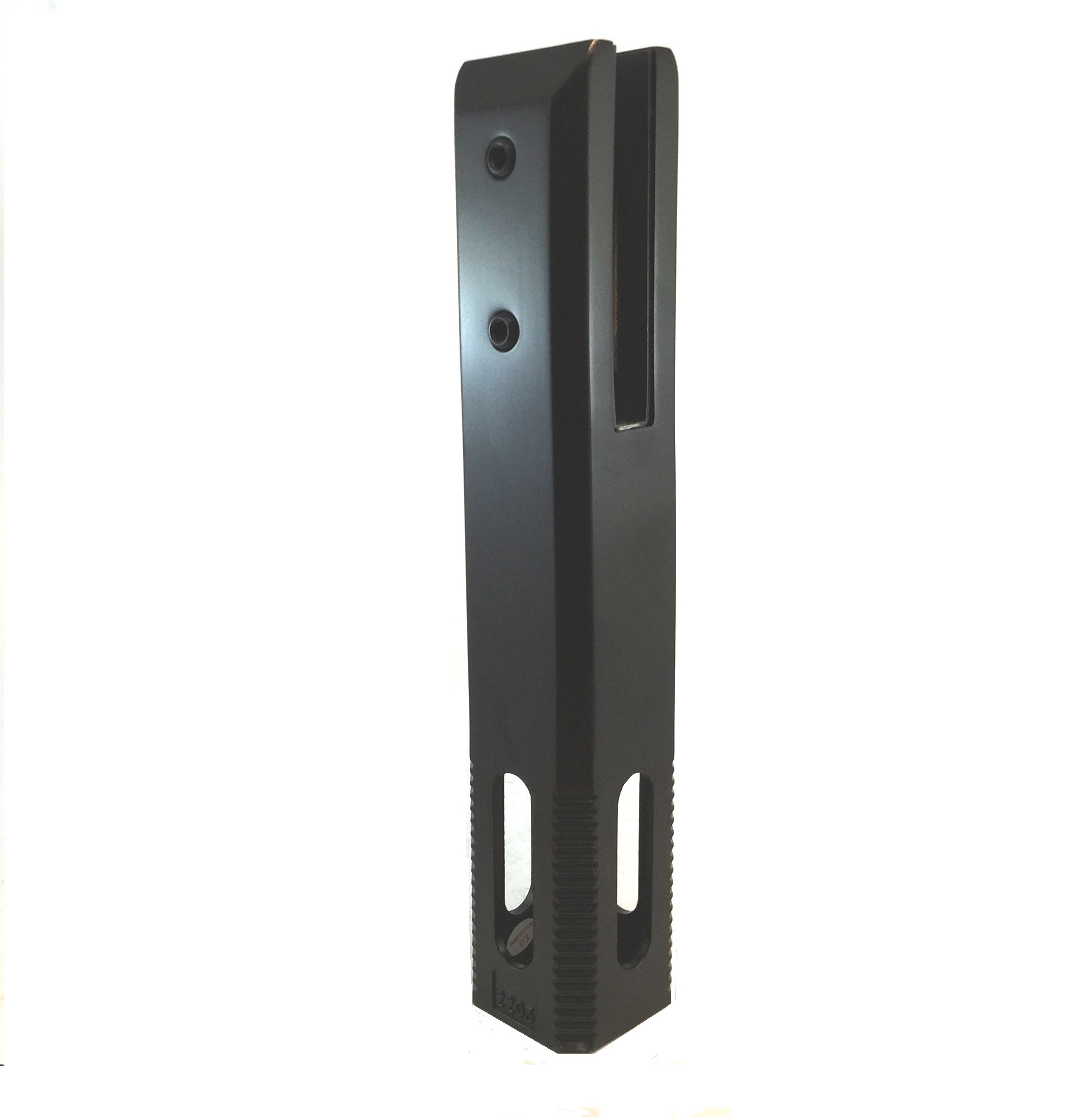 Encore Square Core Spigot Fully Adjustable Duplex 2205 Stainless Steel (Pool Compliant) - Satin Black Finish